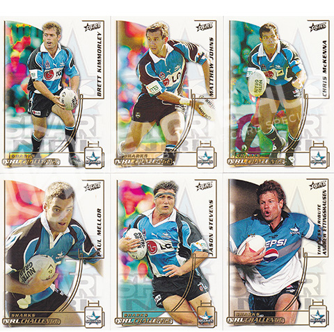 2002 Select NRL Challenge 39-50 Common Team Set Brisbane Broncos