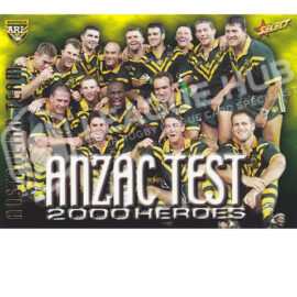 2000 Select NRL A1 ANZAC Test Heroes Australia