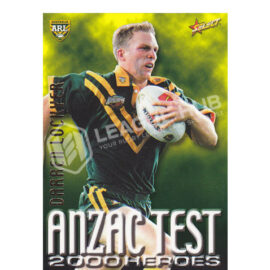 2000 Select NRL A8 ANZAC Test Heroes Darren Lockyer
