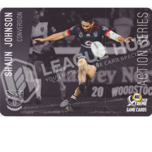 2018 NRL Xtreme AS15 Action Series Shaun Johnson
