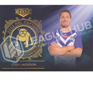 2022 NRL Elite Captains C3 Canterbury Bulldogs Josh Jackson